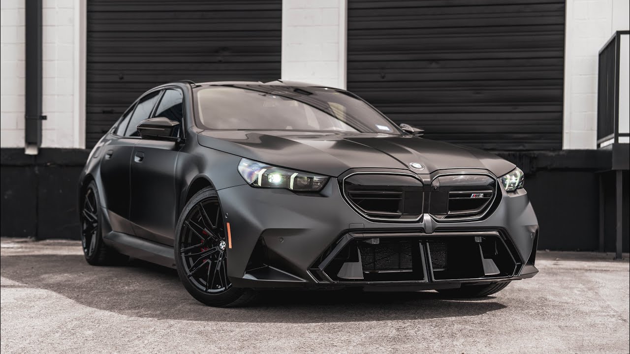 Modifying a Brand New BMW G90 M5 with Fabspeed 200 Cell Downpipes and Eventuri Carbon Turbo Inlets!!