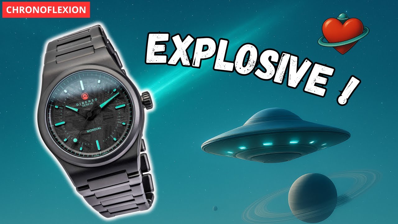 Cette montre recèle un secret bien gardé… DIRENZO DRZ04R Mondial Météorite