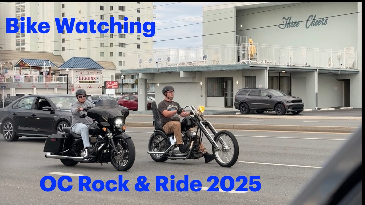 Bike Watching OC Rock & Ride 2025 4k