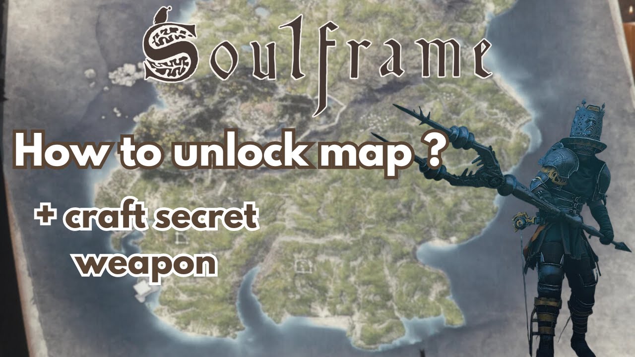 Unlock the Map in SoulFrame and remove the fog - Preludes 10 - Tree locations + secret weapon