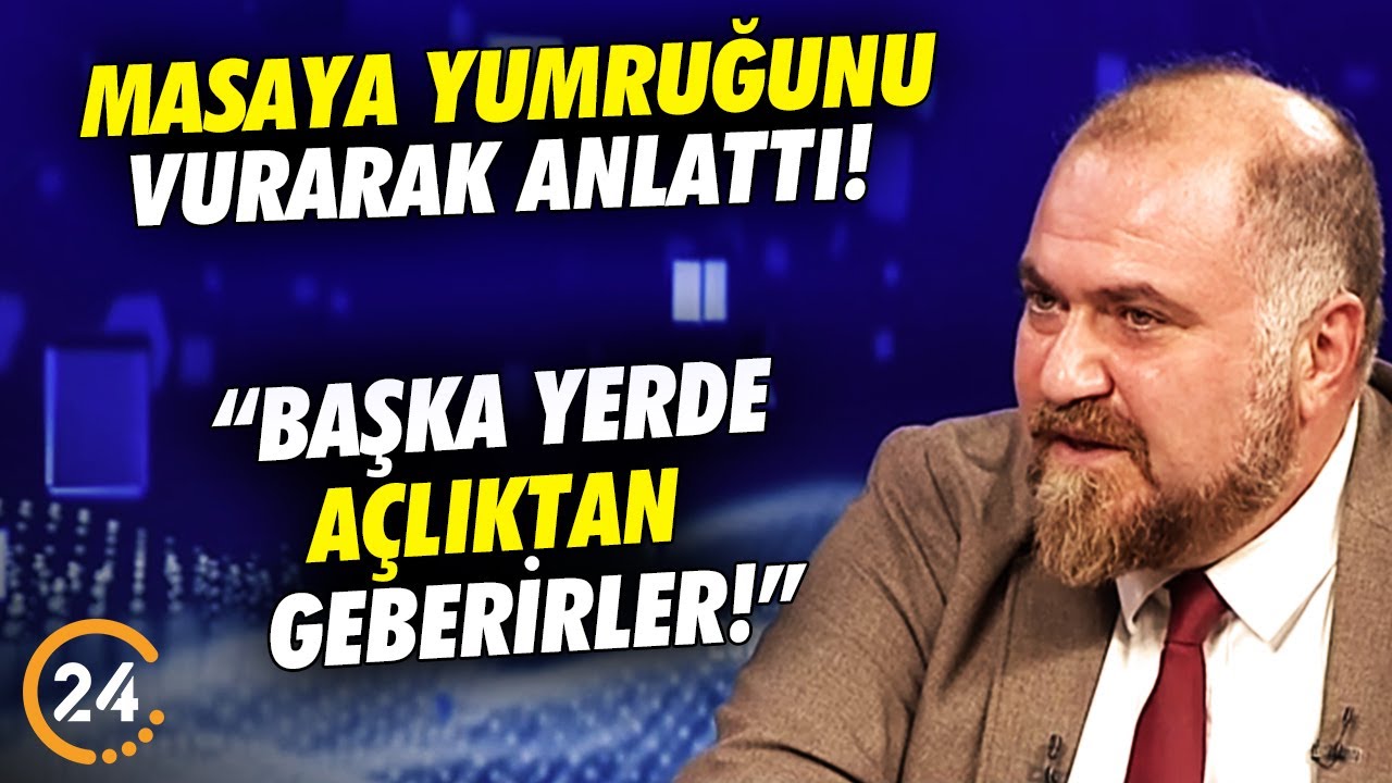 Taceddin Kutay Masaya Yumruğunu Vurarak Anlattı: “Bir Türlü Defolup Gitmezler!”