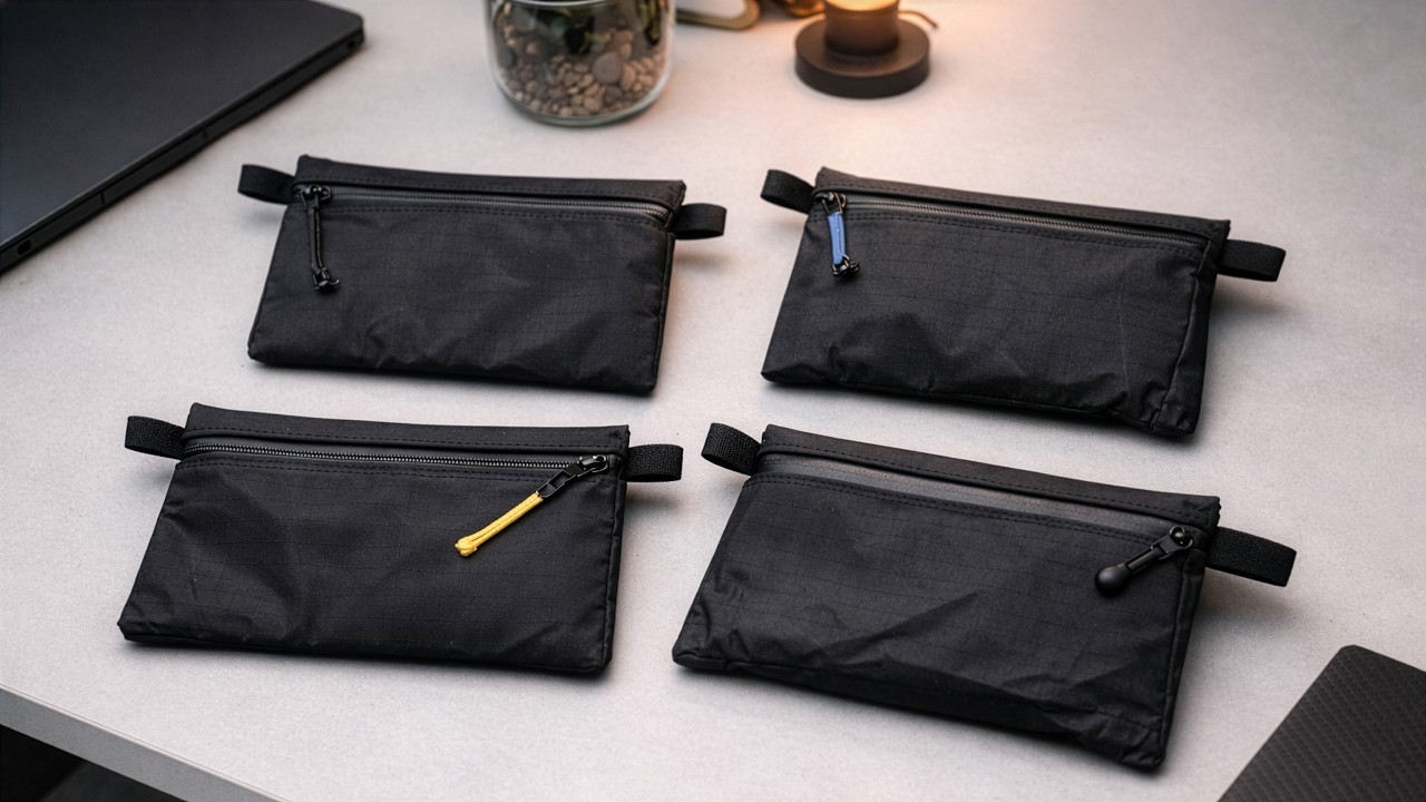 Sew a Simple EDC Zipper Pouch in 20 Minutes or Less - Beginner DIY EDC Sewing Tutorial