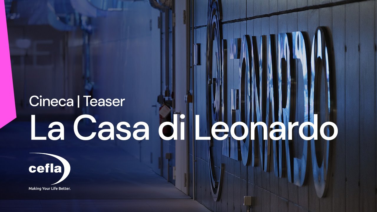 La Casa di Leonardo, Cineca | Teaser | Cefla Engineering