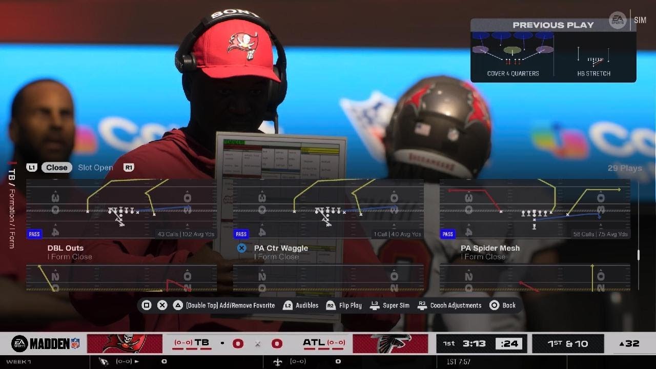 Madden NFL 26_Bucs VS Falcons week 1