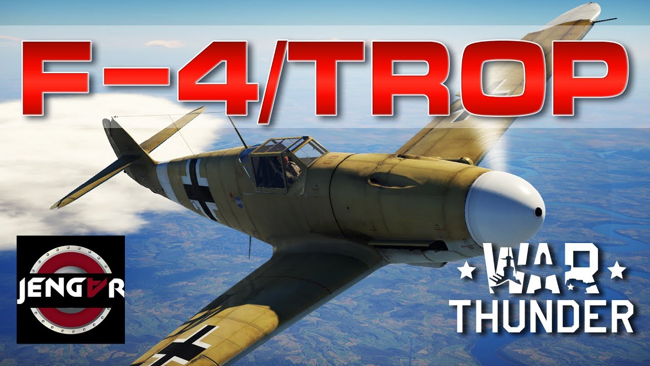 War Thunder Realistic: Bf 109 F-4/trop [Tough Beastie]
