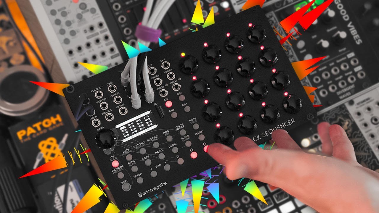 Это секвенсор Erica Synths Black.