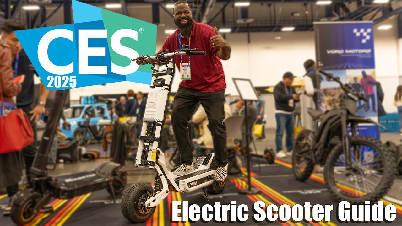 CES 2025 - All The Best Electric Scooters!