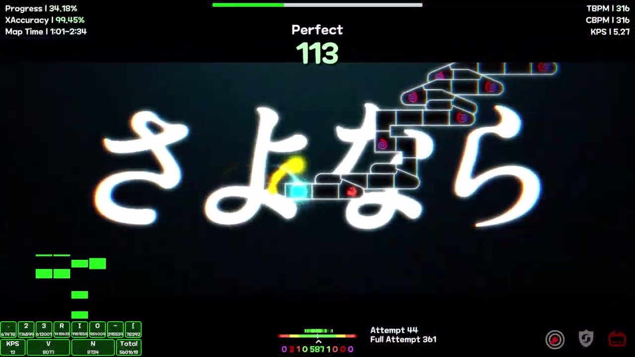qfeileadh feat.のあ - ヒュブリスの頂に聳えるのは Clear | ADOFAI Custom