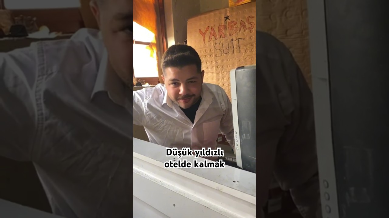 D&uuml;ş&uuml;k yıldızlı otelde kalmak - Umutcan Deniz İlyasoğlu