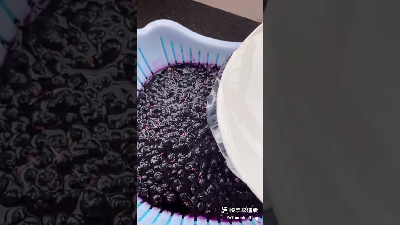 how to make purple ice from dried china berries and make shaved ice 🍇💜💜💜