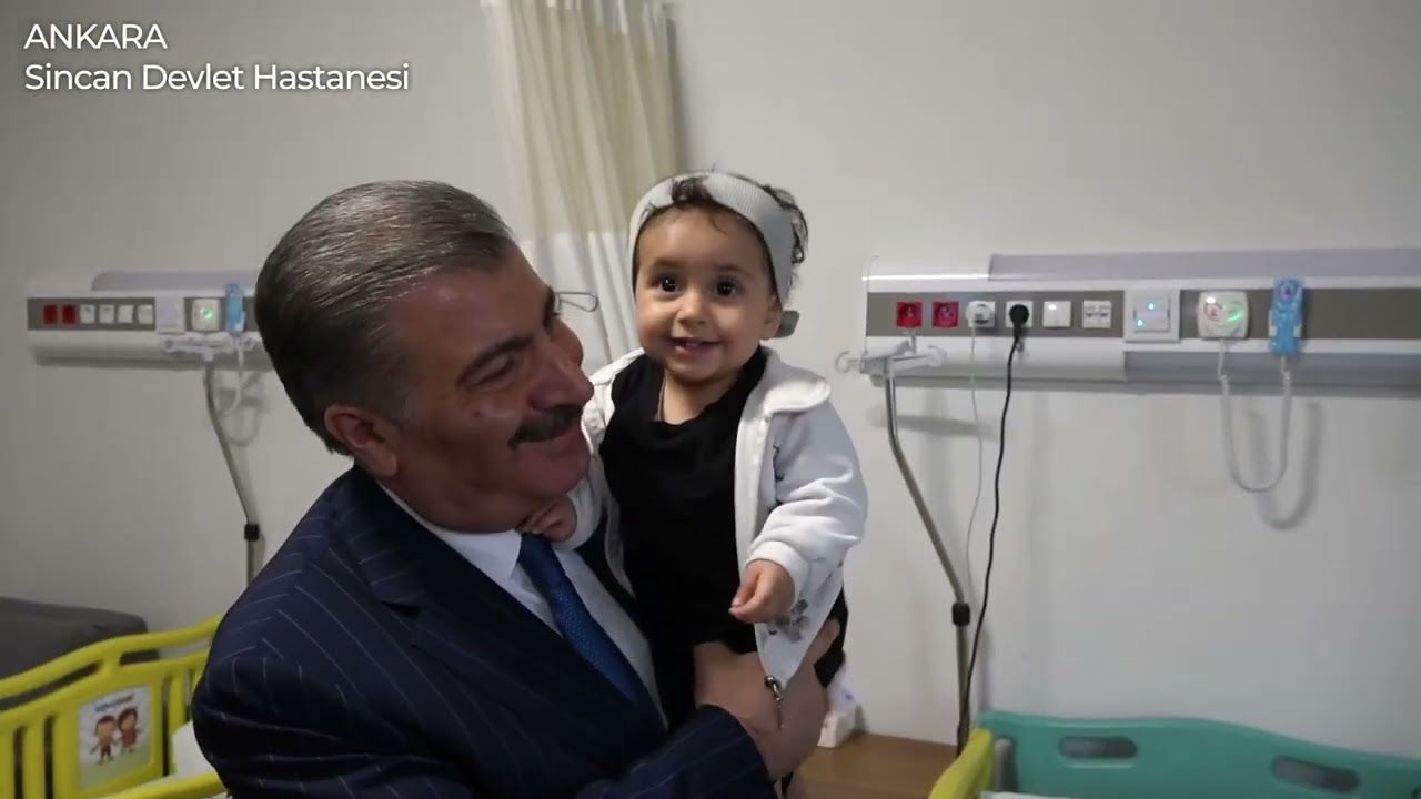 Sincan Devlet Hastanesinde tedavi g&ouml;ren vatandaşlarımızı, g&ouml;revli arkadaşlarımızı ziyaret ettik.