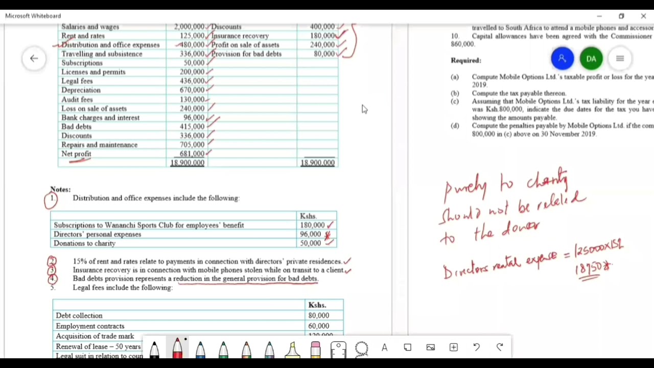 L5: Solved example - Business income tax