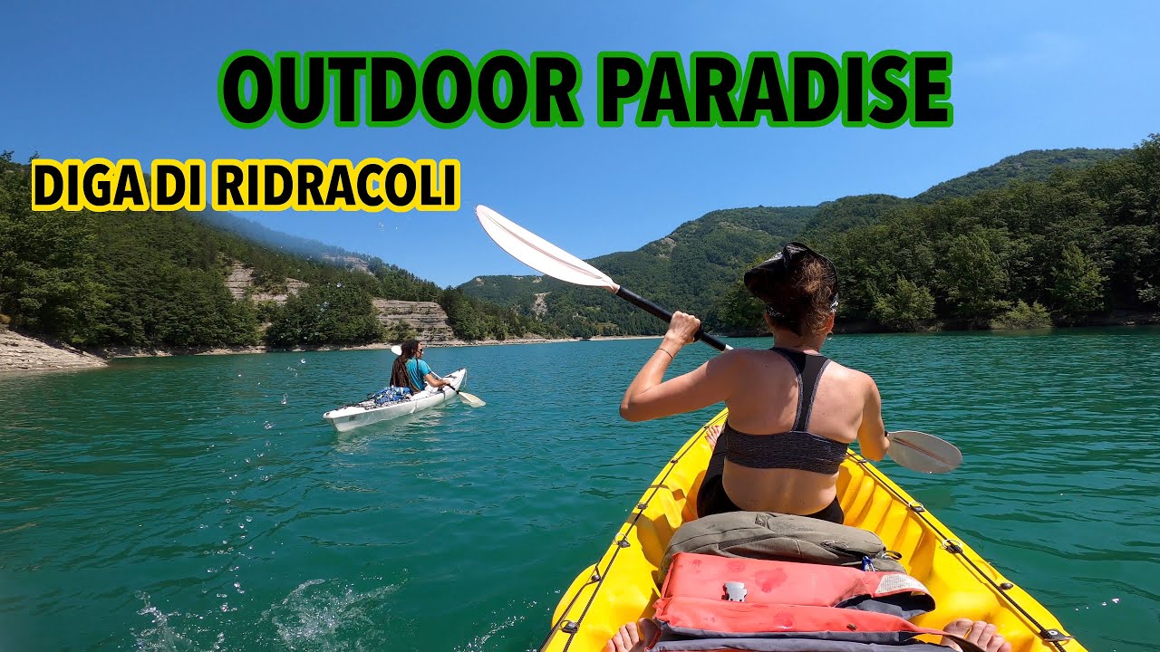 IL PARADISO DELL' OUTDOOR - LA DIGA DI RIDRACOLI - MTB - CANOA - TRAKKING E MOLTO ALTRO!!!