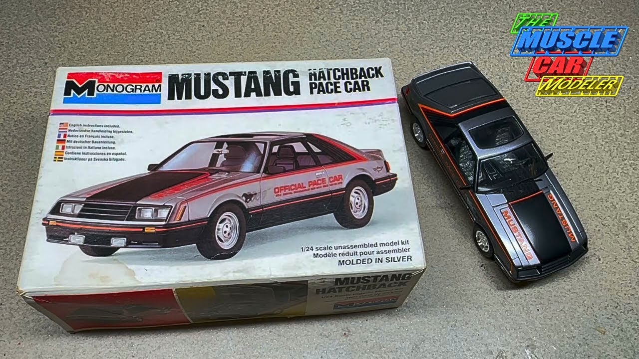 Monogram 1979 Ford Mustang Pace Car Kit Contents