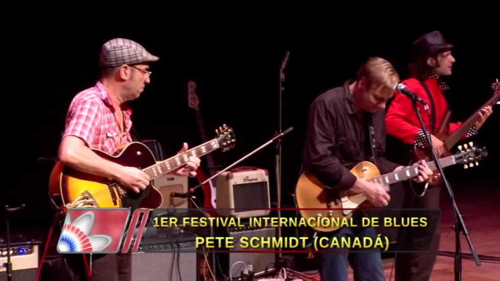 TWO BONES AND A PICK (Tb Walker) - Pete Schmidt -  Festival Internacional de Blues de Asunción