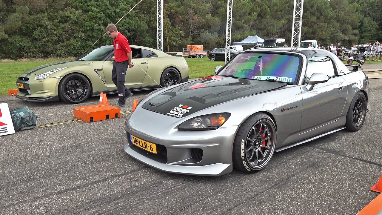 1100HP Nissan GT-R 3.8 V6 w/ Armytrix SBD 1000+ vs Honda S2000