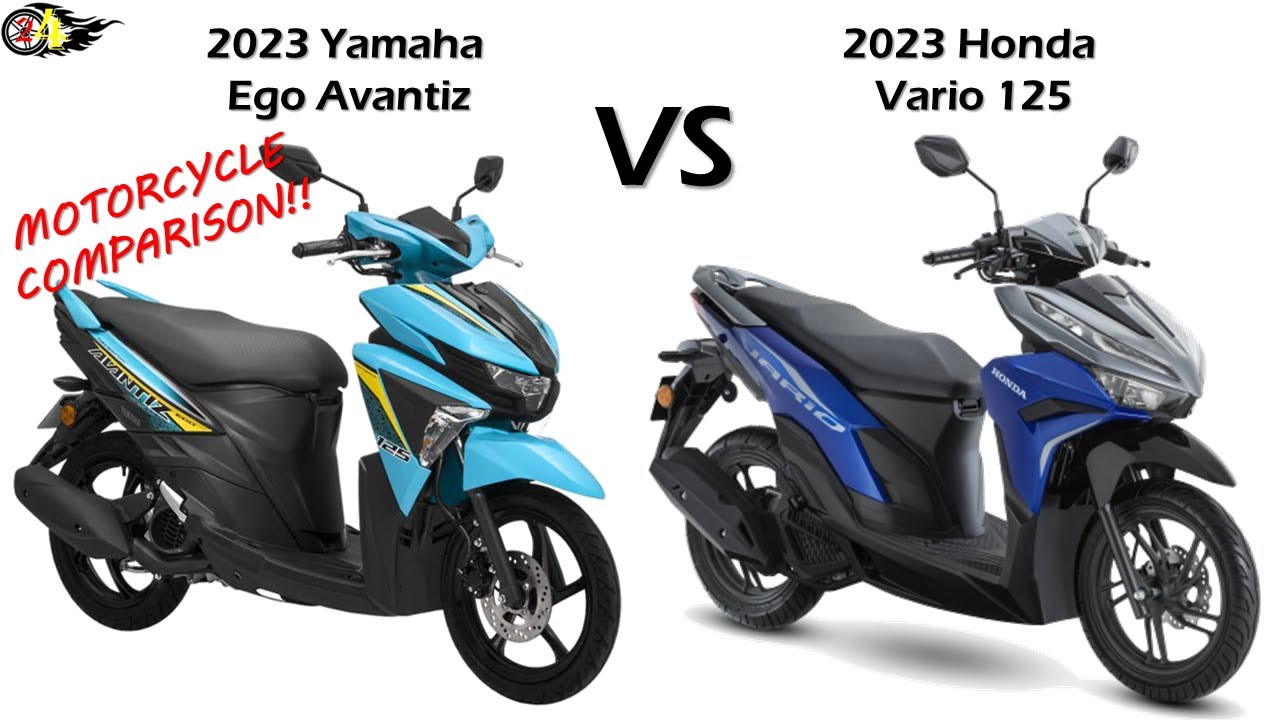 #045: 2023 Yamaha Ego Avantiz vs 2023 Honda Vario 125 | Honda Vario 125 vs Yamaha Ego Avantiz