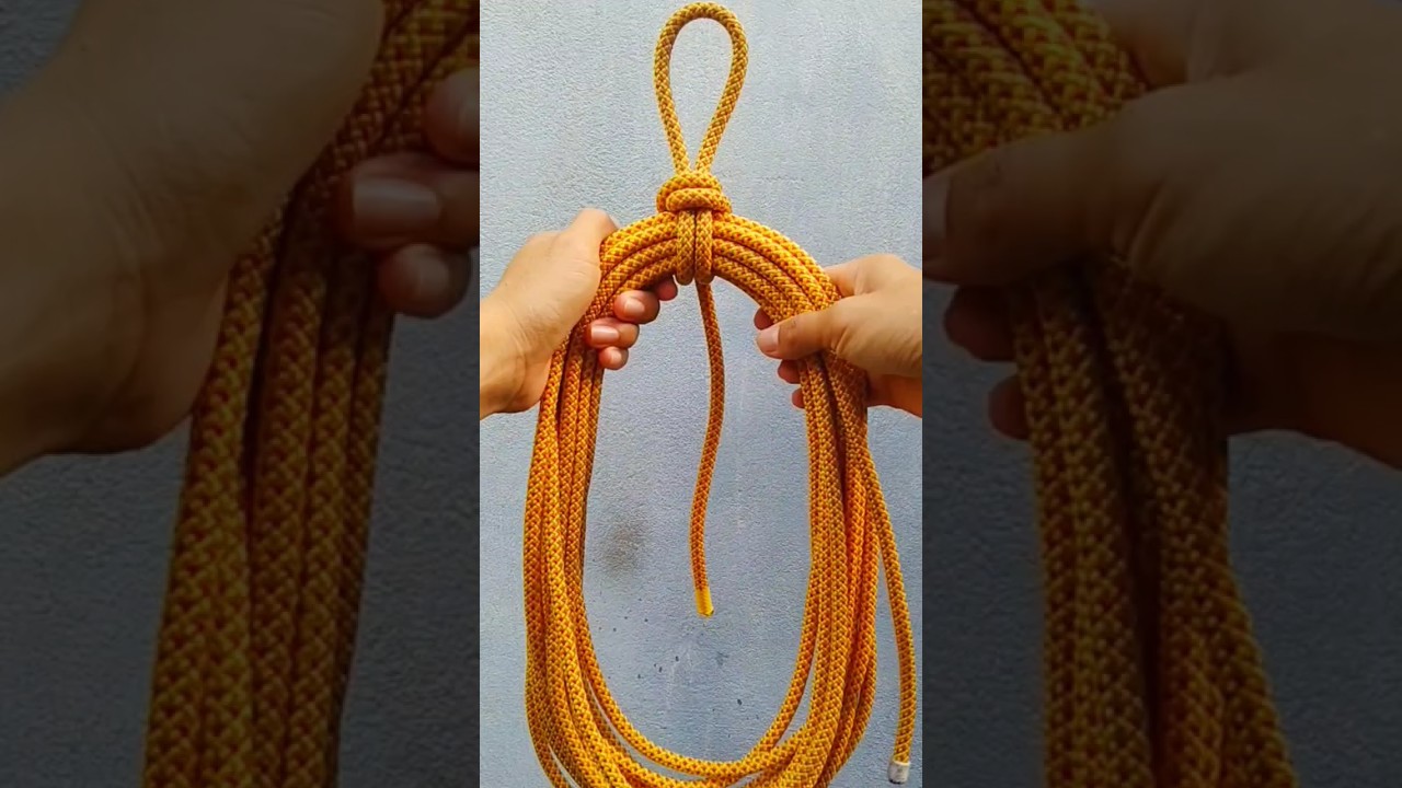 A great Practical coiling rope. #rope #shorts