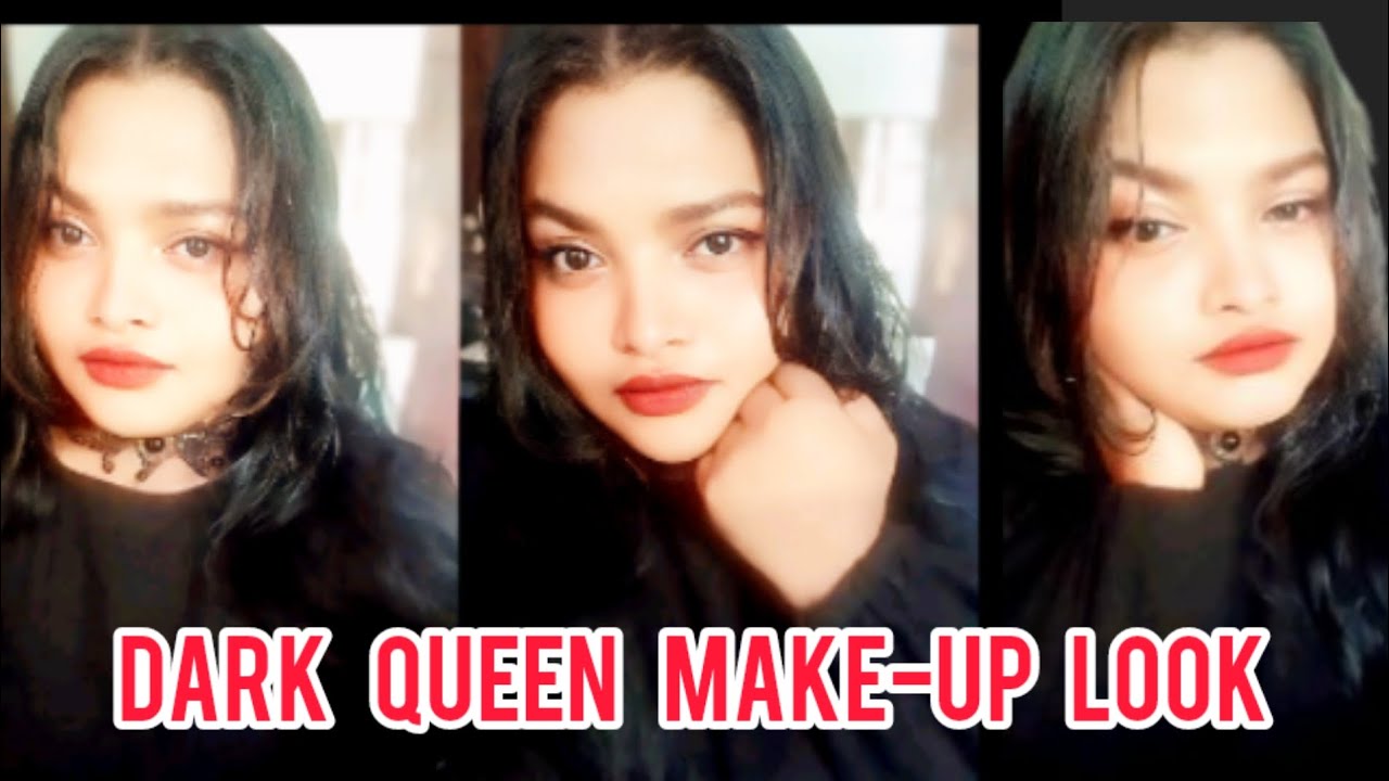 Dark Queen 👑 Make-up Look #like #darkqueen #makeuptutorial #makeuplooktutorial #makeuplover