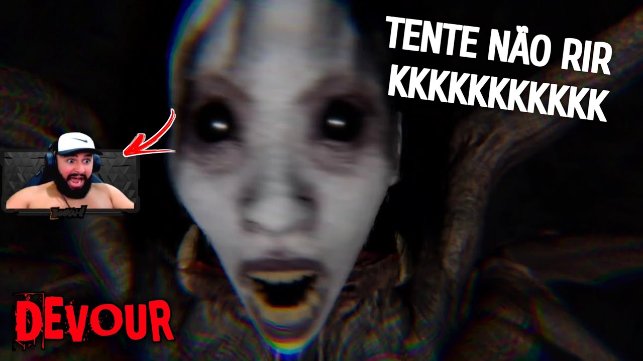 TENTE NÃO RIR! COM OS MELHORES SUSTOS Do LiipinhO Jogando Devour Ft: @moraismta