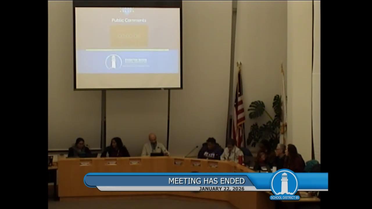 [1/22/26] D65 - Special Board Meeting - Public Hearing