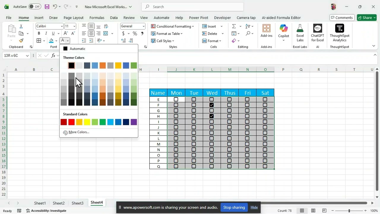 Part-546 : Create Interactive Progress Columns in Excel Step by Step