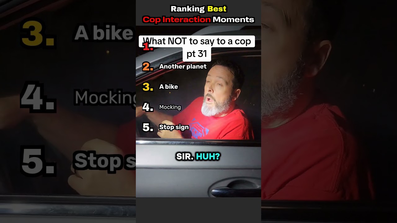 Ranking Best Cop Interaction Moments!