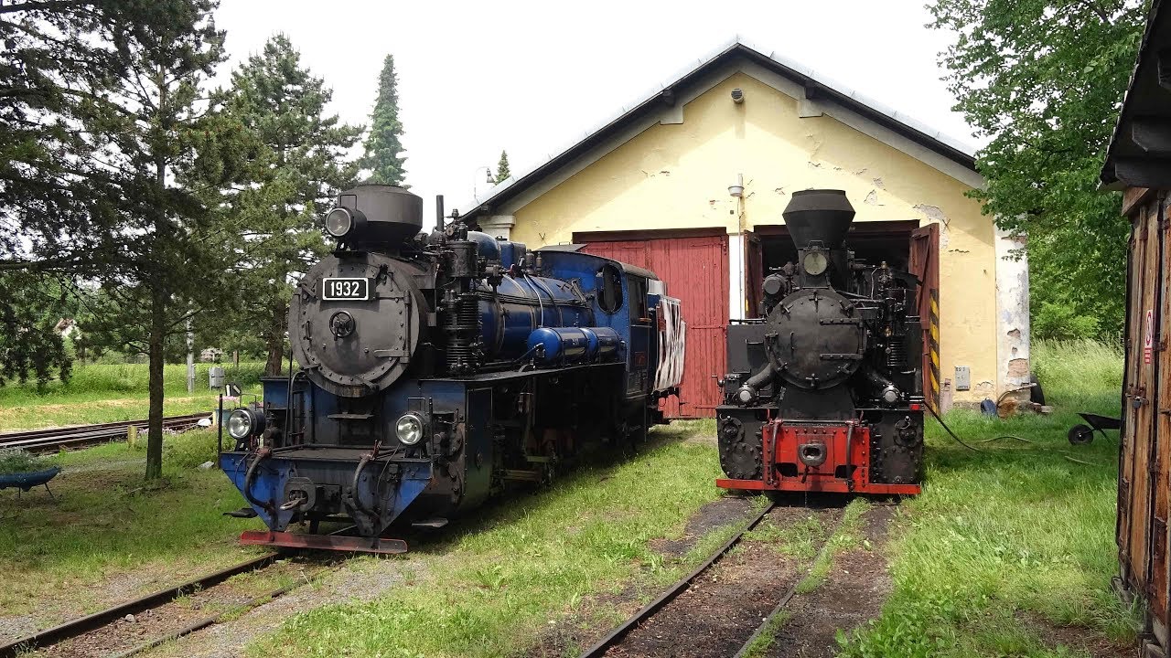 Dampfzug - Steamtrain  Tremesna to Osoblaha - Hotzenplotzbahn 2019-06-08