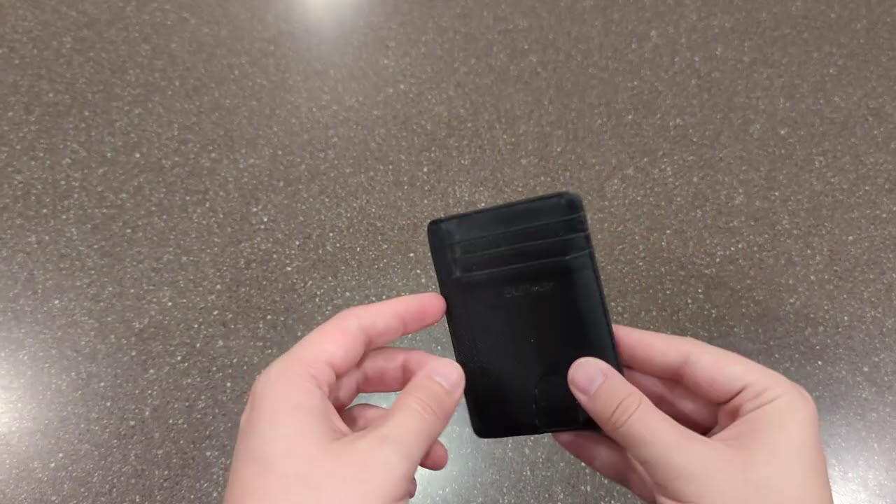 Watch Before Buying - Slim Minimalist RFID Blocking Wallet