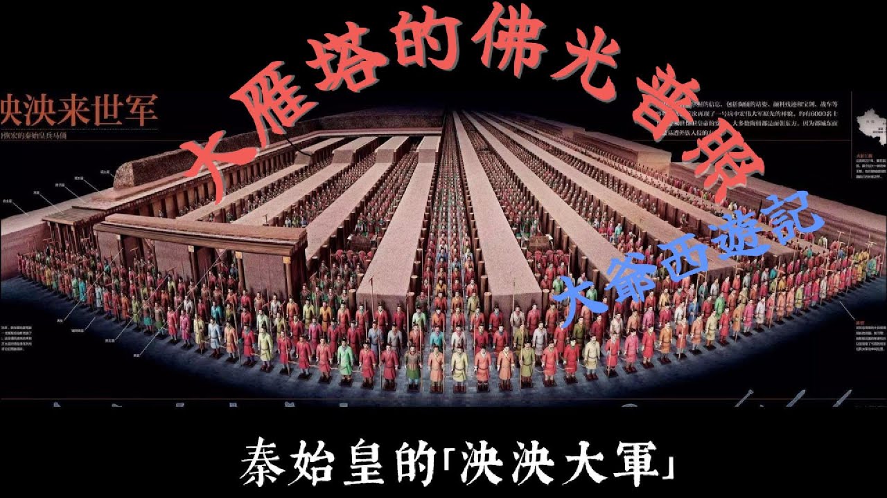 大爺西遊記，鄭州西安洛陽八日遊第四集，兵馬俑博物館，西安城牆，永興坊。