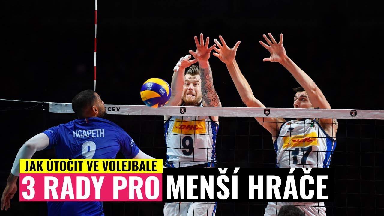 Jak útočit ve volejbale | Rady pro menší hráče 👍