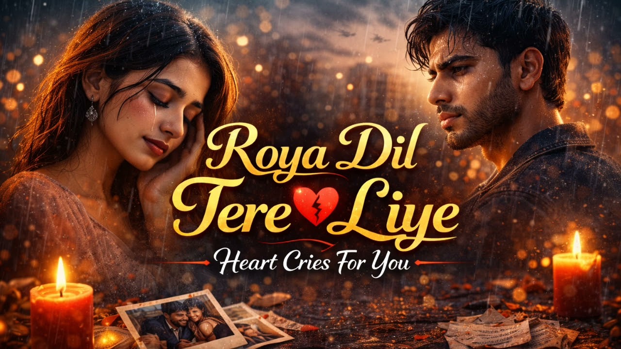 ✅ Roya Dil Tere Liye 💔 | Heart Crying Love Song | New Hindi Sad Song 2026 | Emotional Romantic Song