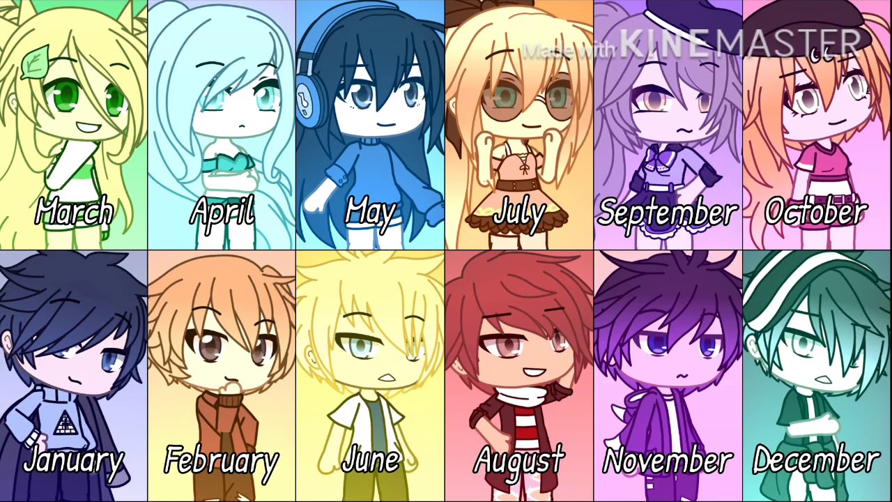 Nightcore Mashup (Ft. The Months) | Gacha Life