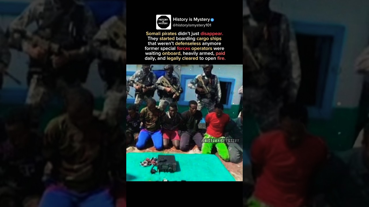 Why Somali Pirates Suddenly Disappeared #shorts