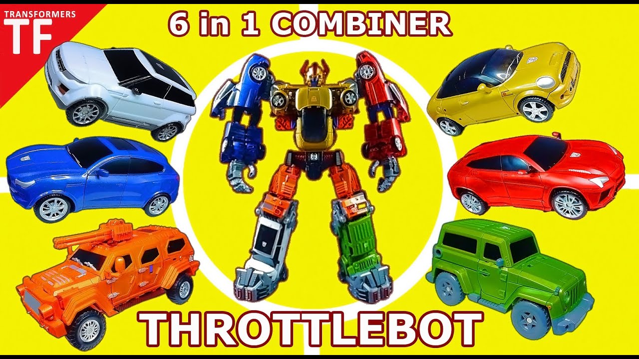 Throttlebot Weijiang KO Toyworld ⚡️ Как построить робота Transformers combiner tutorial GotBot