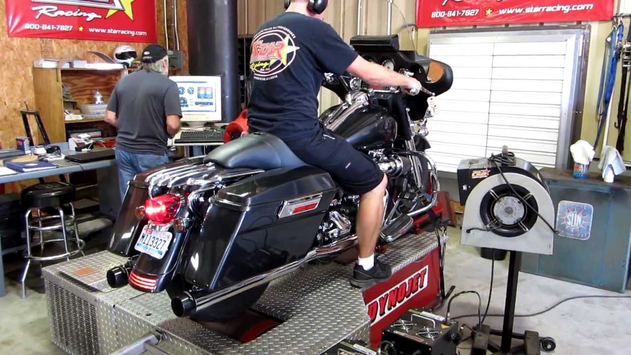 Star Racing Dyno Run 2008 Harley Street Glide