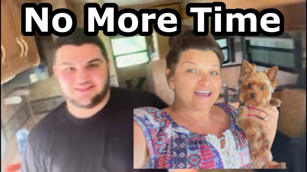 I’m running out of time!