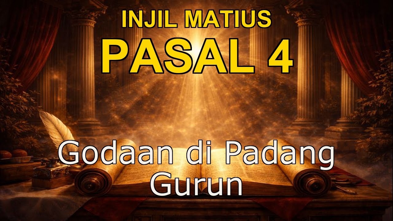 Matthew Pasal 4 | Pusat Pembacaan Alkitab