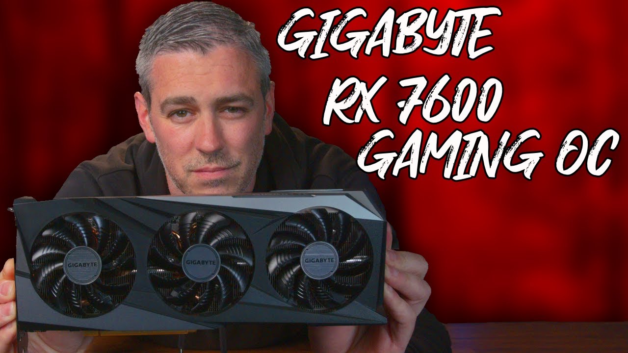 Gigabyte RX 7600 Gaming OC Review [Power & Thermals]