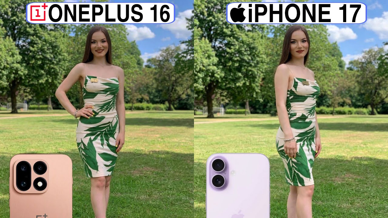 OnePlus 16 Vs iPhone 17 Camera Test Comparison