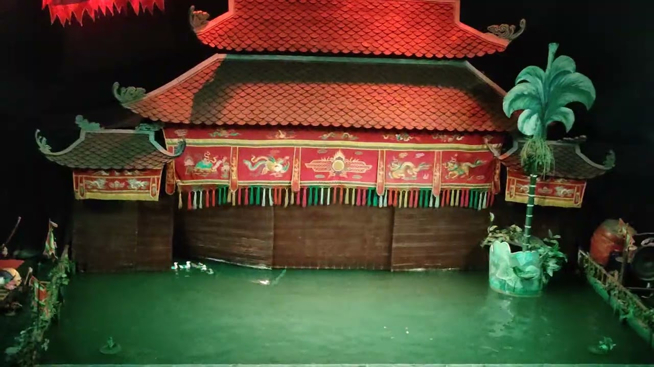 a LOTUS water puppet show,Hanoi Vietnam, part 2