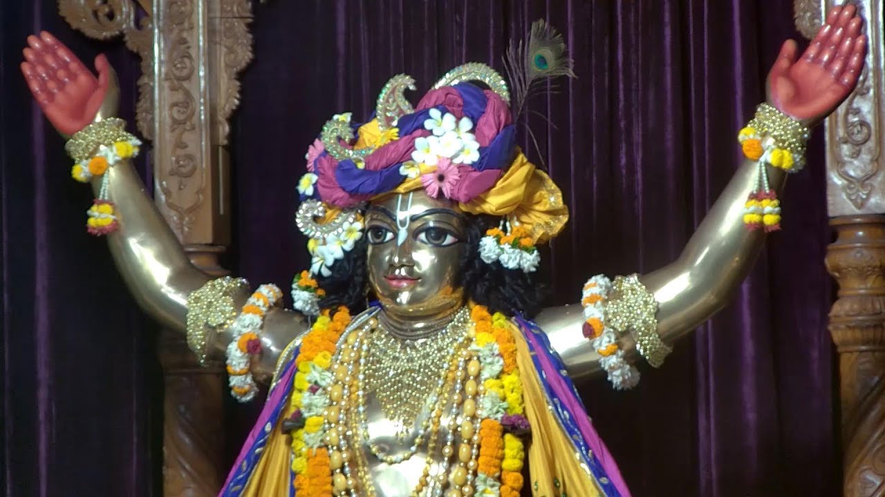 # LIVE from Sri Mayapur Mangal Aarti Darshan  September 29, 2019