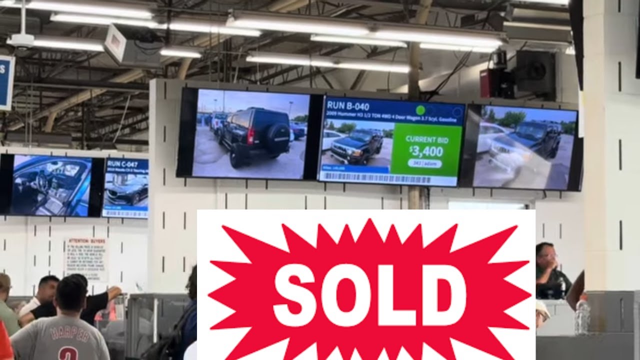 What It Is Like Selling Your Vehicle At A Public Auto Auction From Start To Finish!