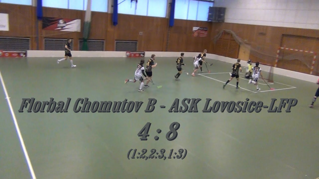 Junioři - Florbal Chomutov B - ASK Lovosice LFP 4:8