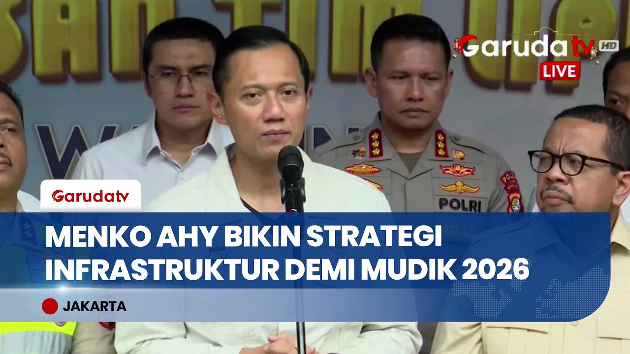 Menko AHY Siapkan Strategi Mudik 2026 yang Aman dan Terjangkau