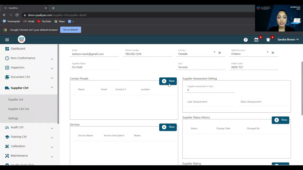 How to Add a New Vendor in Artintech ERP (Supplier Management Made Easy)