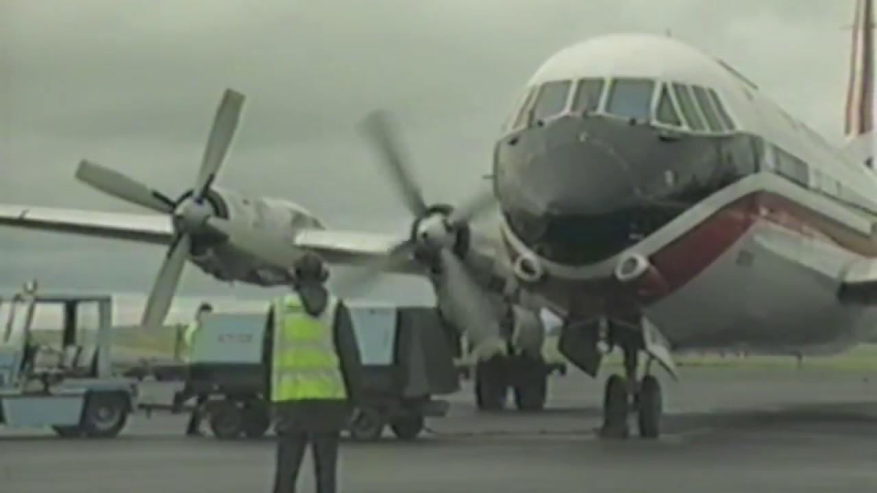 VICKERS VANGUARD TYNE ENGINES WERE MUSIC TO THE EARS!