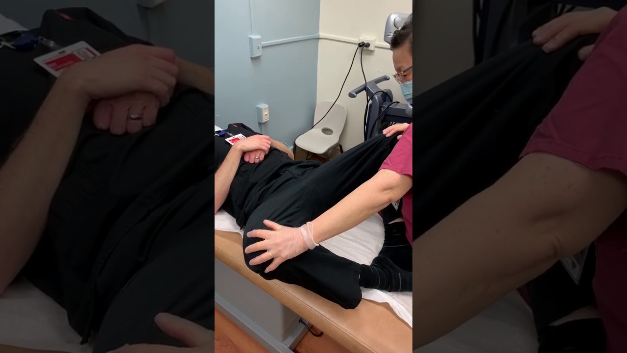Растяжка приводящих мышц бедра