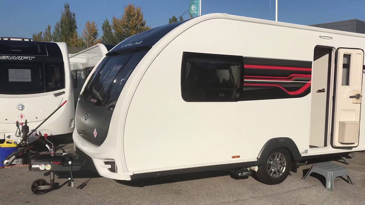 Sterling Eccles 480 2016 2 berth lightweight tourer  for sale at North Western Caravans £14650.