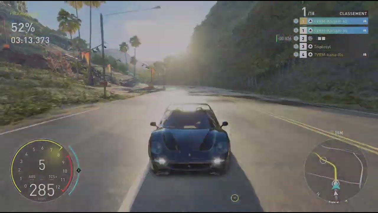 THE CREW MOTORFEST_GR en détente 👍 avec Harvey_Dent_2F et @TVRM-kana-Rs the bot.